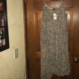 Torrid Leopard Print Dress New with Tags Size 16